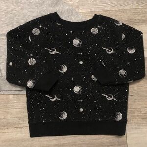 Space Sweatshirt Little Boys